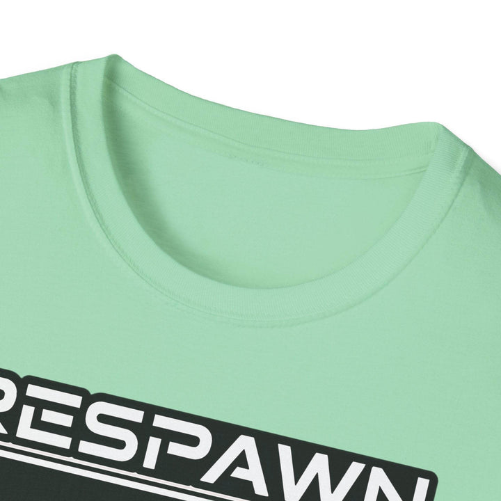 Skull Graphic Tee, Cool Gamer T-Shirt, Respawn Ready Shirt, Unique Unisex Top, Perfect for Casual Wear, Halloween Clothing - Gutsy Garb