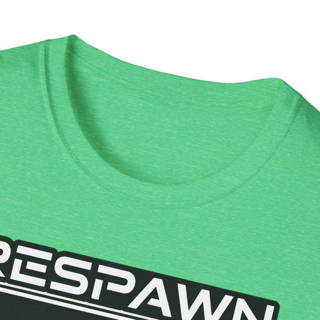 Skull Graphic Tee, Cool Gamer T-Shirt, Respawn Ready Shirt, Unique Unisex Top, Perfect for Casual Wear, Halloween Clothing - Gutsy Garb