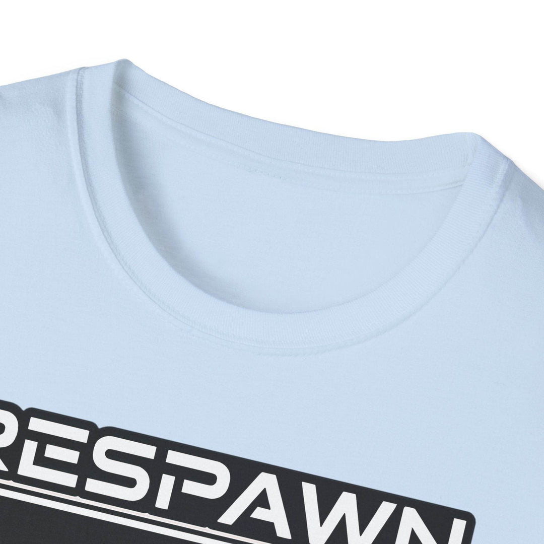 Skull Graphic Tee, Cool Gamer T-Shirt, Respawn Ready Shirt, Unique Unisex Top, Perfect for Casual Wear, Halloween Clothing - Gutsy Garb