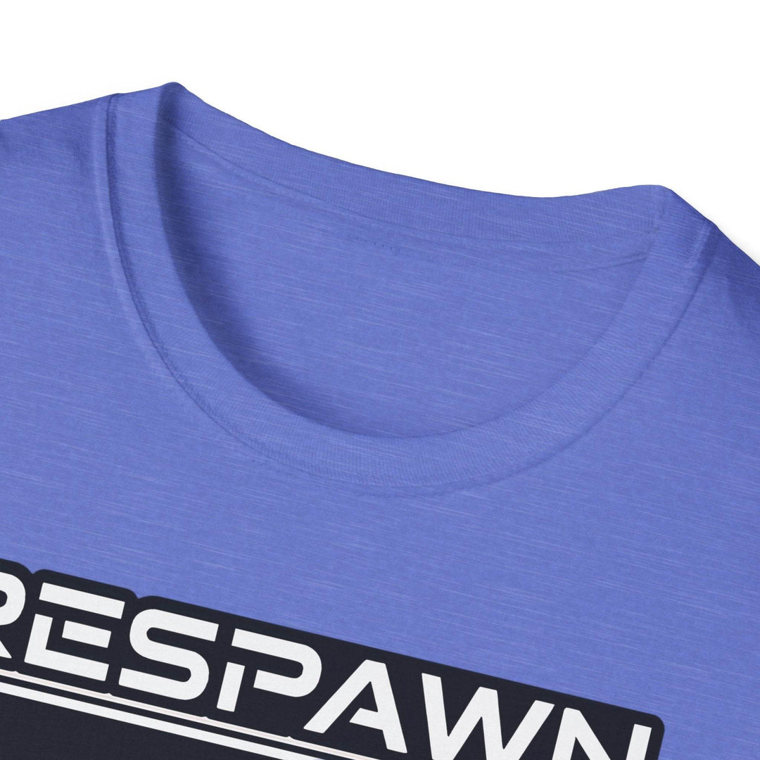 Skull Graphic Tee, Cool Gamer T-Shirt, Respawn Ready Shirt, Unique Unisex Top, Perfect for Casual Wear, Halloween Clothing - Gutsy Garb