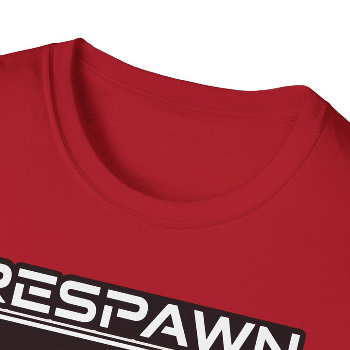 Skull Graphic Tee, Cool Gamer T-Shirt, Respawn Ready Shirt, Unique Unisex Top, Perfect for Casual Wear, Halloween Clothing - Gutsy Garb