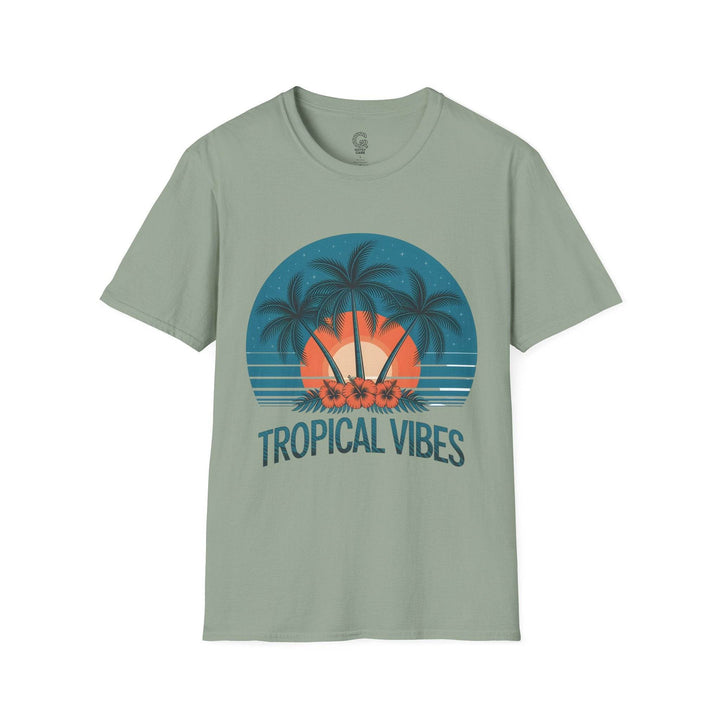 Unique Summer Style T-Shirt Tropical Vibes - Gutsy Garb