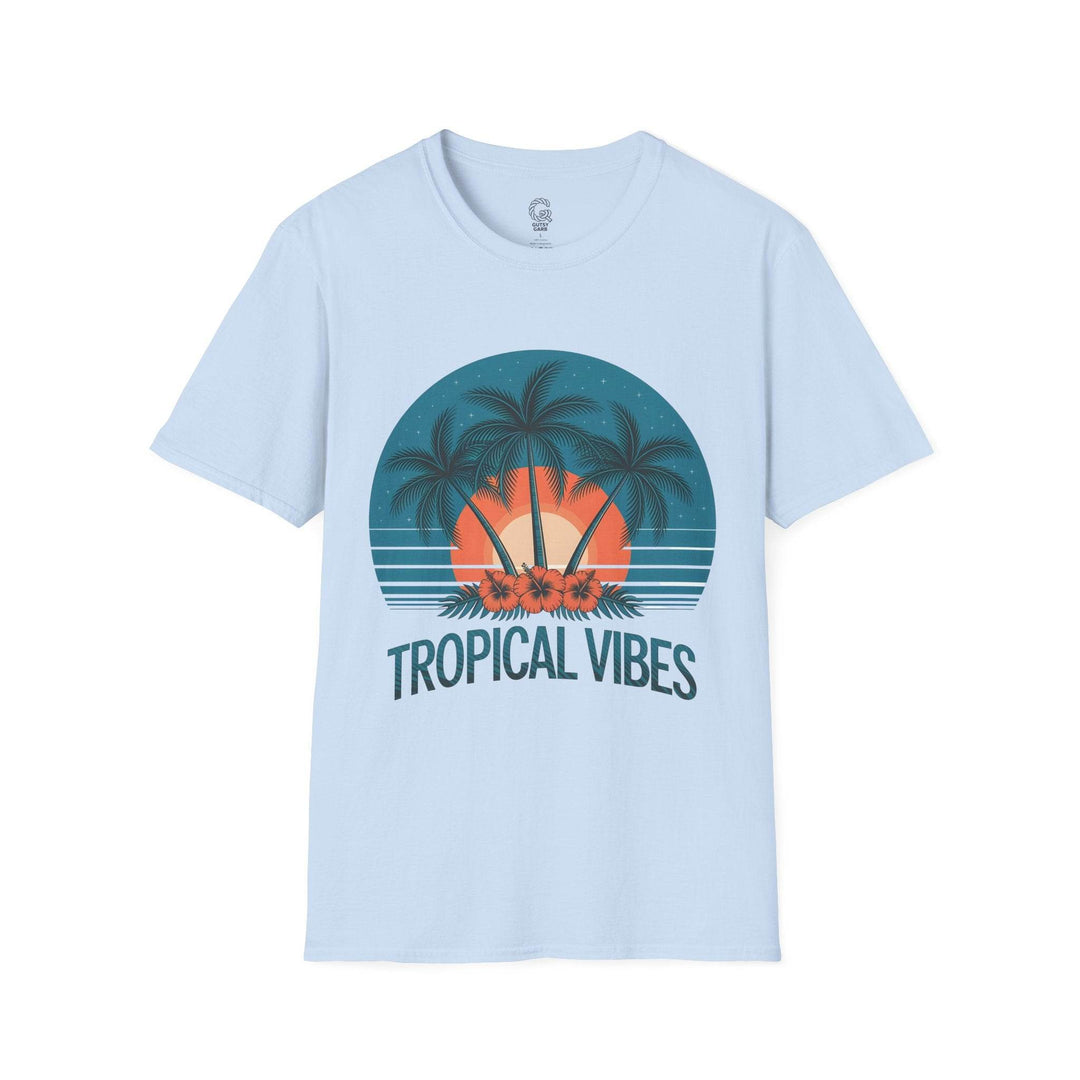 Unique Summer Style T-Shirt Tropical Vibes - Gutsy Garb