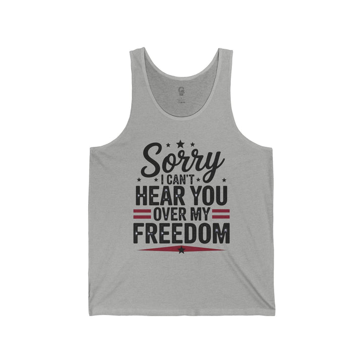 Freedom Statement Shirt Tank Top - Bold & Edgy - Gutsy Garb