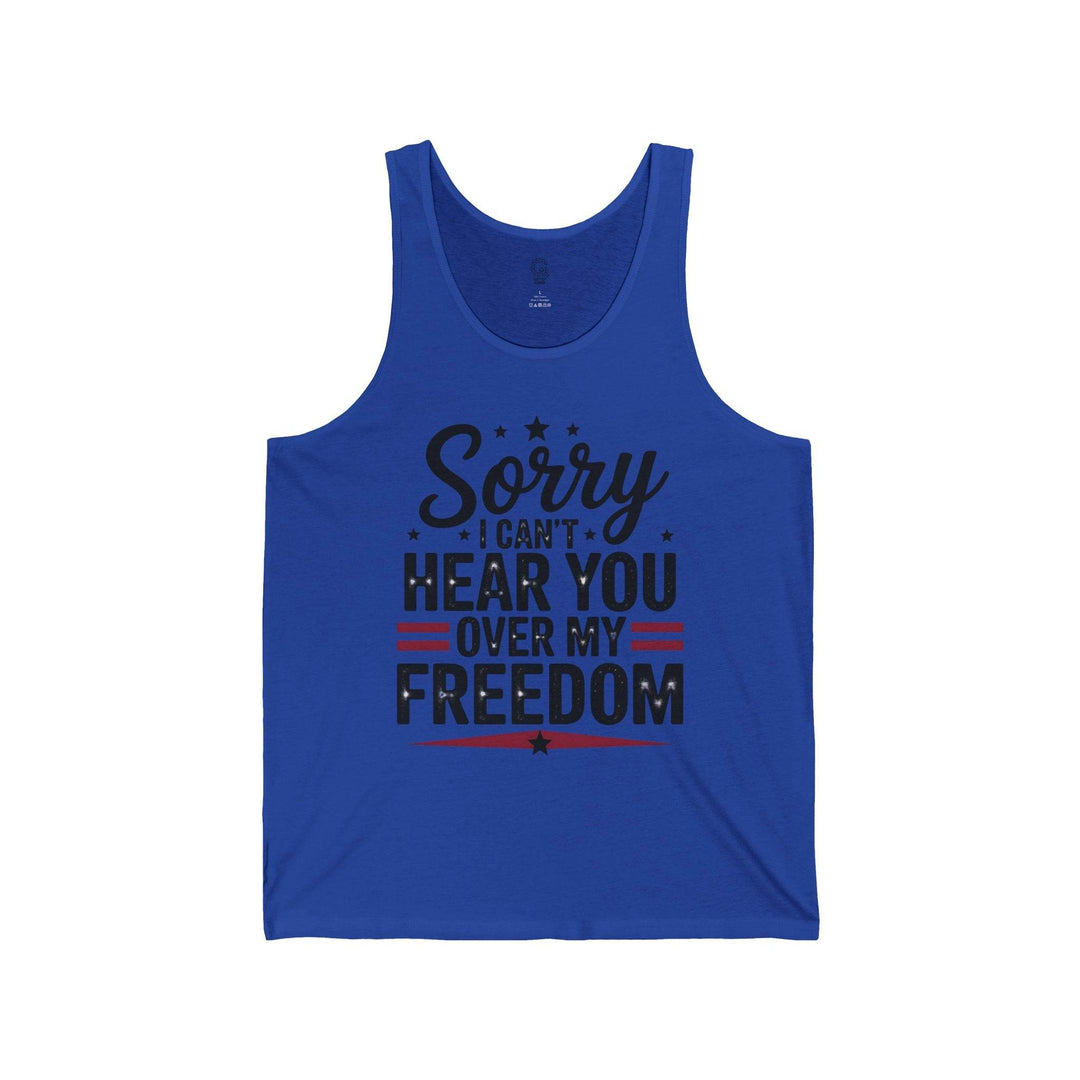 Freedom Statement Shirt Tank Top - Bold & Edgy - Gutsy Garb