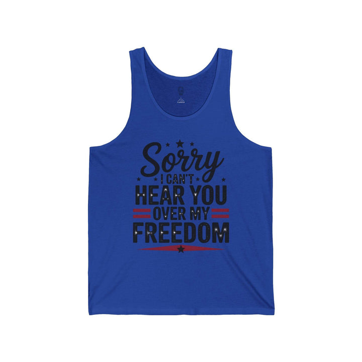 Freedom Statement Shirt Tank Top - Bold & Edgy - Gutsy Garb