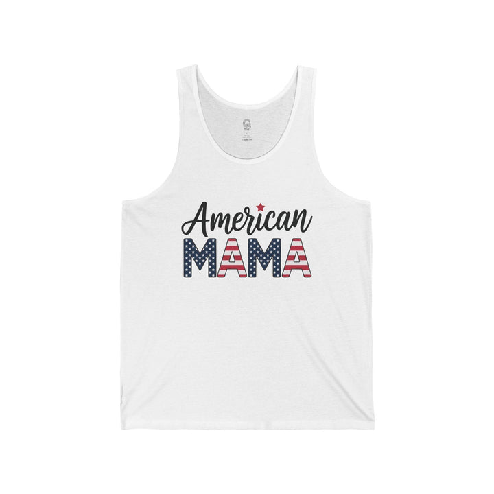 Patriotic Mama Tank Top - Bold American Style - Gutsy Garb