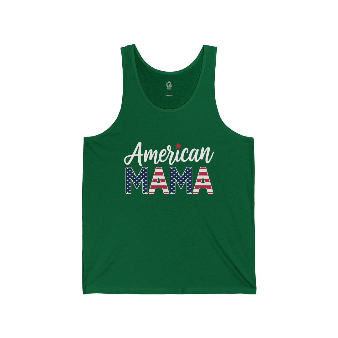 Patriotic Mama Tank Top - Bold American Style - Gutsy Garb