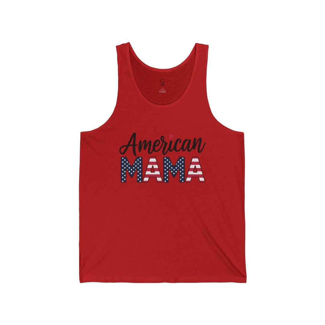 Patriotic Mama Tank Top - Bold American Style - Gutsy Garb