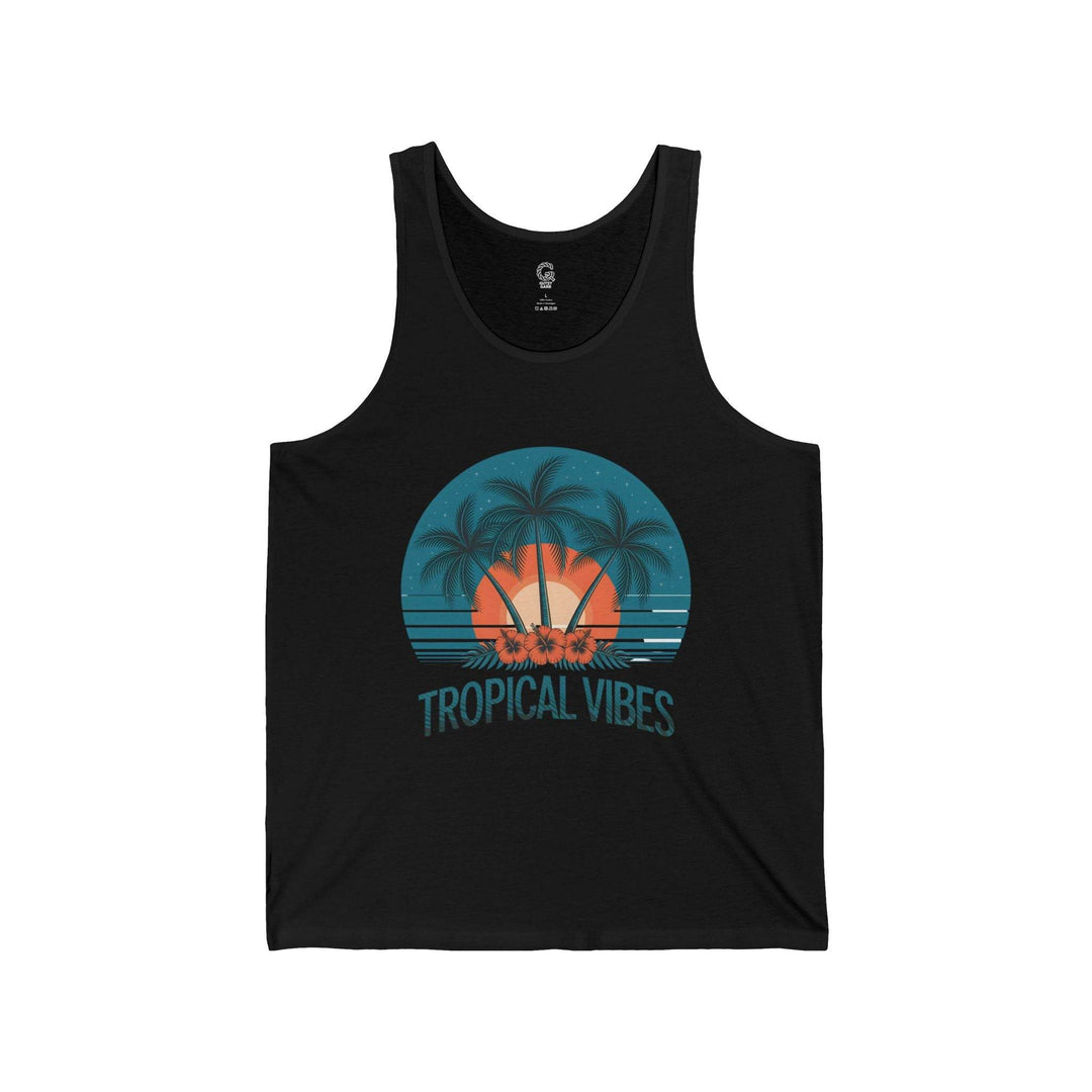 Summer Unisex Beach Tank Tropical Vibes - Gutsy Garb