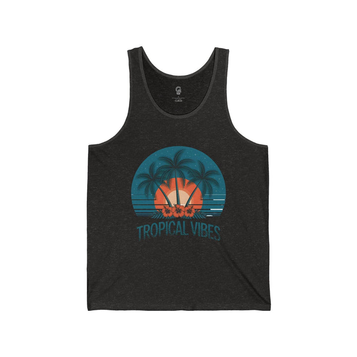 Summer Unisex Beach Tank Tropical Vibes - Gutsy Garb