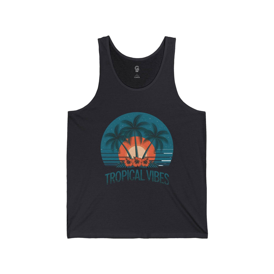 Summer Unisex Beach Tank Tropical Vibes - Gutsy Garb