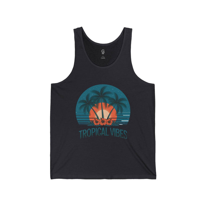 Summer Unisex Beach Tank Tropical Vibes - Gutsy Garb
