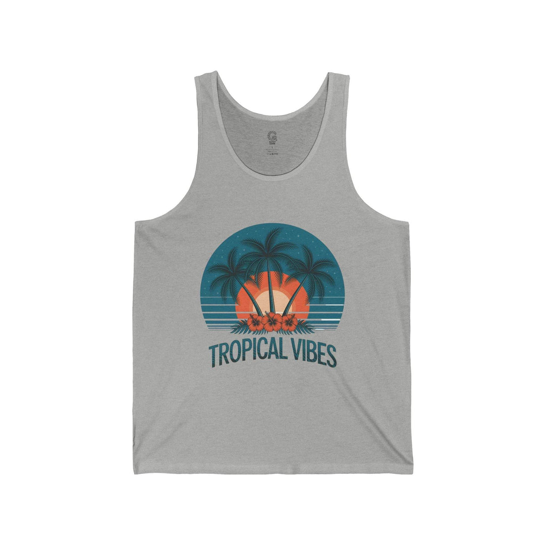 Summer Unisex Beach Tank Tropical Vibes - Gutsy Garb