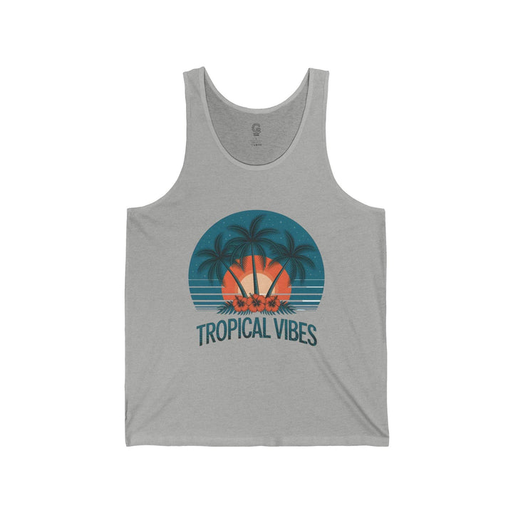 Summer Unisex Beach Tank Tropical Vibes - Gutsy Garb