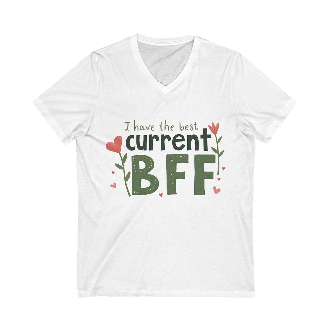 Cute Friendship T-Shirt for Women V-Neck Tee - Gutsy Garb