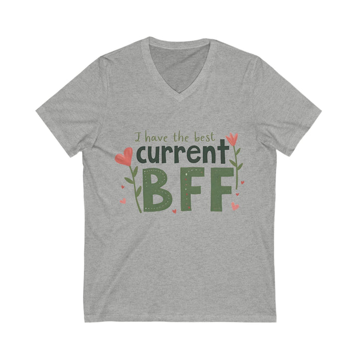 Cute Friendship T-Shirt for Women V-Neck Tee - Gutsy Garb