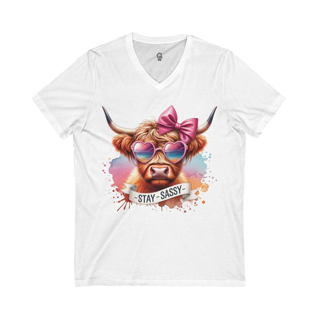 Sassy Animal Lover Shirt V-Neck Tee - Gutsy Garb