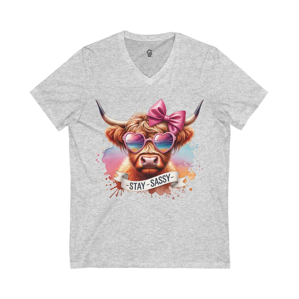 Sassy Animal Lover Shirt V-Neck Tee - Gutsy Garb