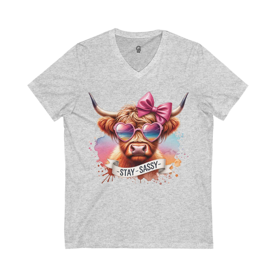 Sassy Animal Lover Shirt V-Neck Tee - Gutsy Garb