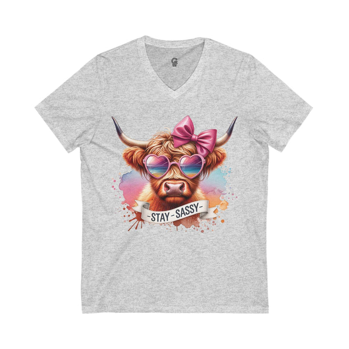Sassy Animal Lover Shirt V-Neck Tee - Gutsy Garb