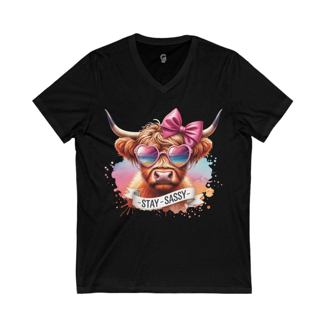 Sassy Animal Lover Shirt V-Neck Tee - Gutsy Garb