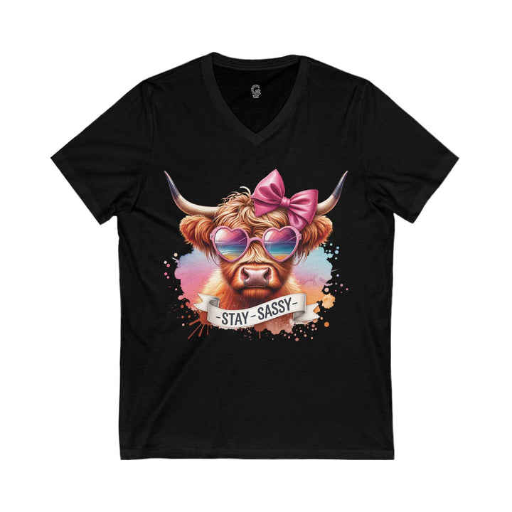 Sassy Animal Lover Shirt V-Neck Tee - Gutsy Garb