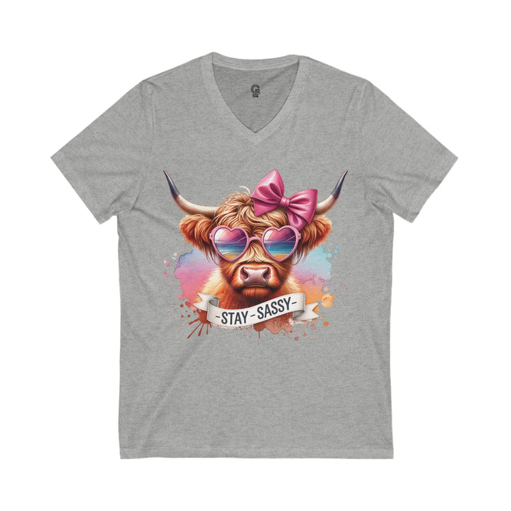 Sassy Animal Lover Shirt V-Neck Tee - Gutsy Garb