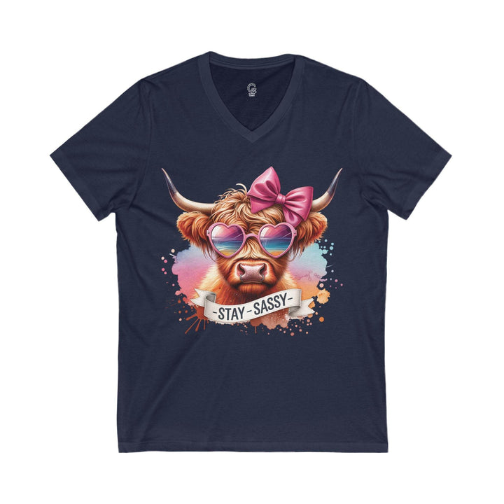 Sassy Animal Lover Shirt V-Neck Tee - Gutsy Garb