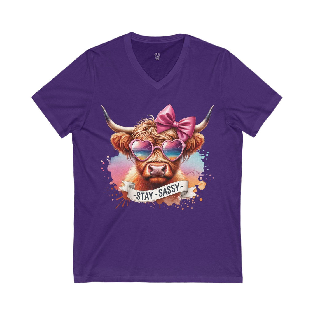 Sassy Animal Lover Shirt V-Neck Tee - Gutsy Garb