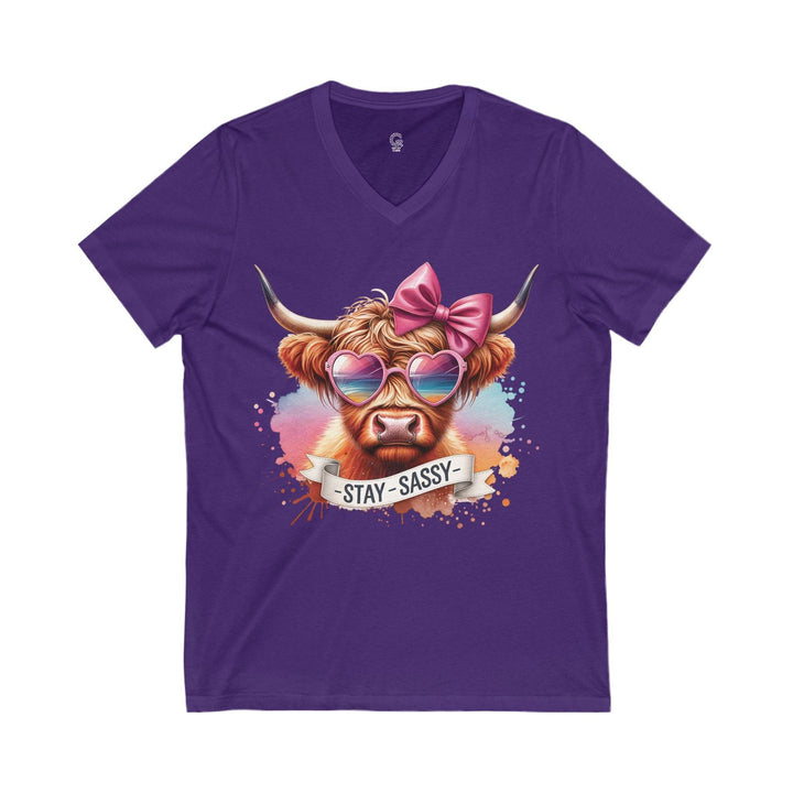 Sassy Animal Lover Shirt V-Neck Tee - Gutsy Garb
