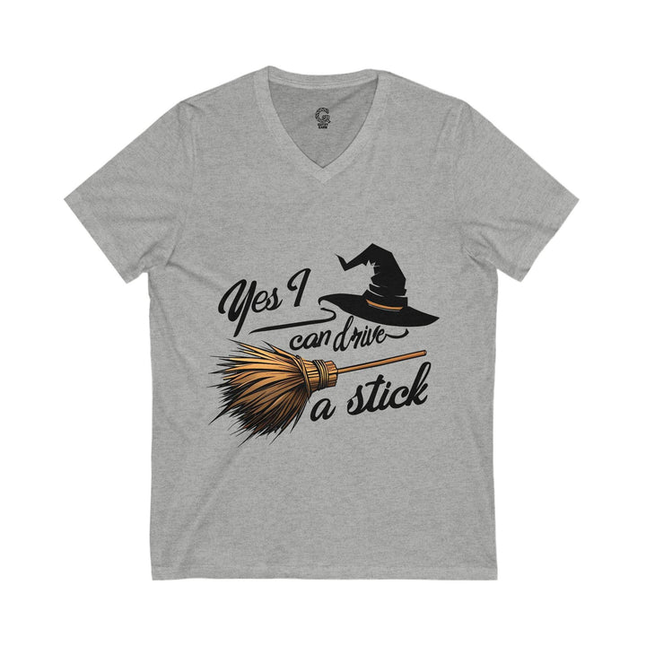 Witchy Fall Apparel for Women V-Neck Tee - Gutsy Garb