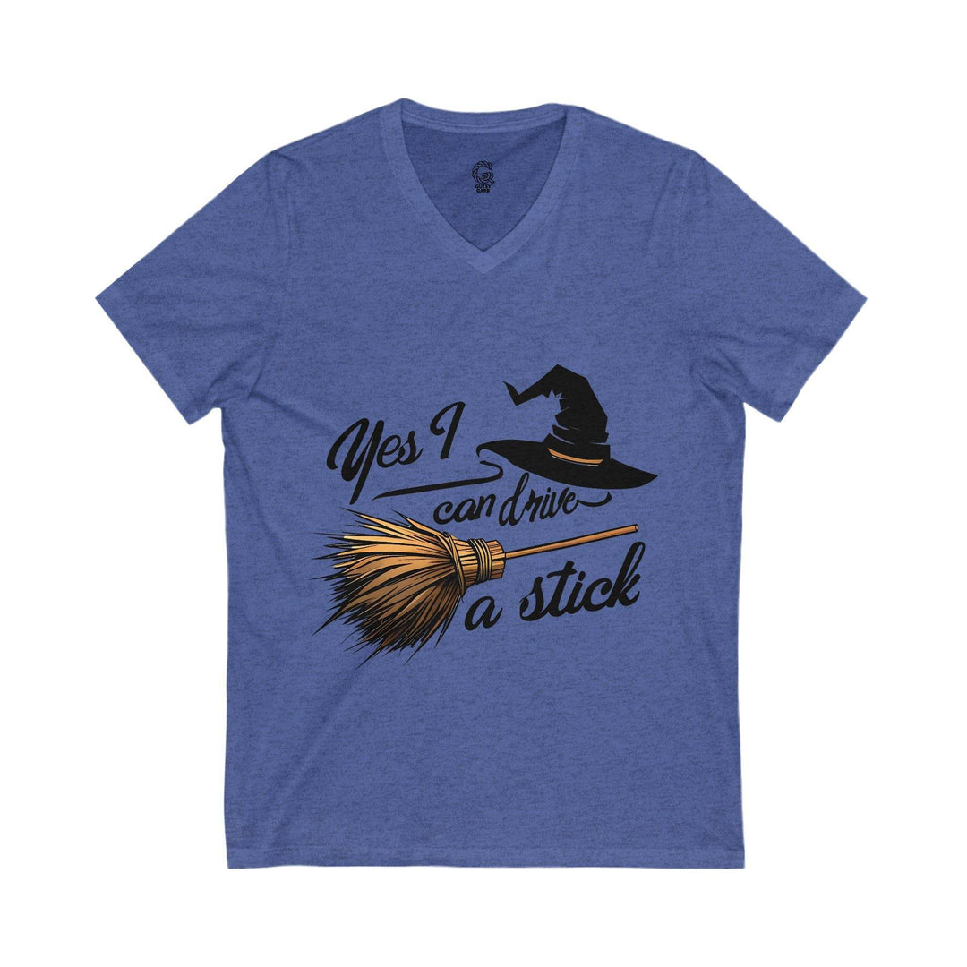 Witchy Fall Apparel for Women V-Neck Tee - Gutsy Garb