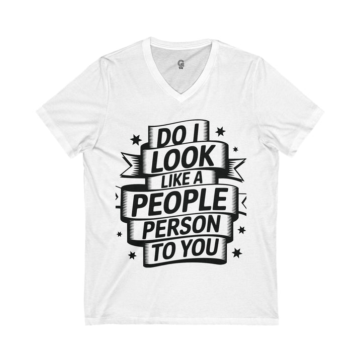 Introvert V-Neck T-Shirt - Bold Statement Tee - Gutsy Garb