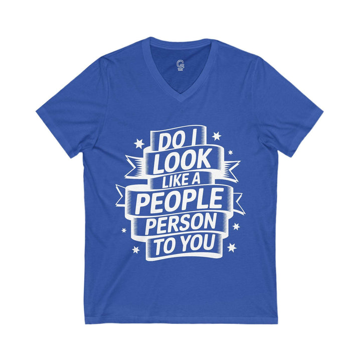 Introvert V-Neck T-Shirt - Bold Statement Tee - Gutsy Garb