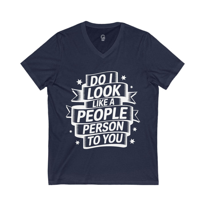 Introvert V-Neck T-Shirt - Bold Statement Tee - Gutsy Garb