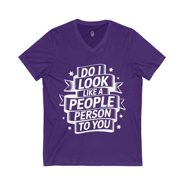 Introvert V-Neck T-Shirt - Bold Statement Tee - Gutsy Garb