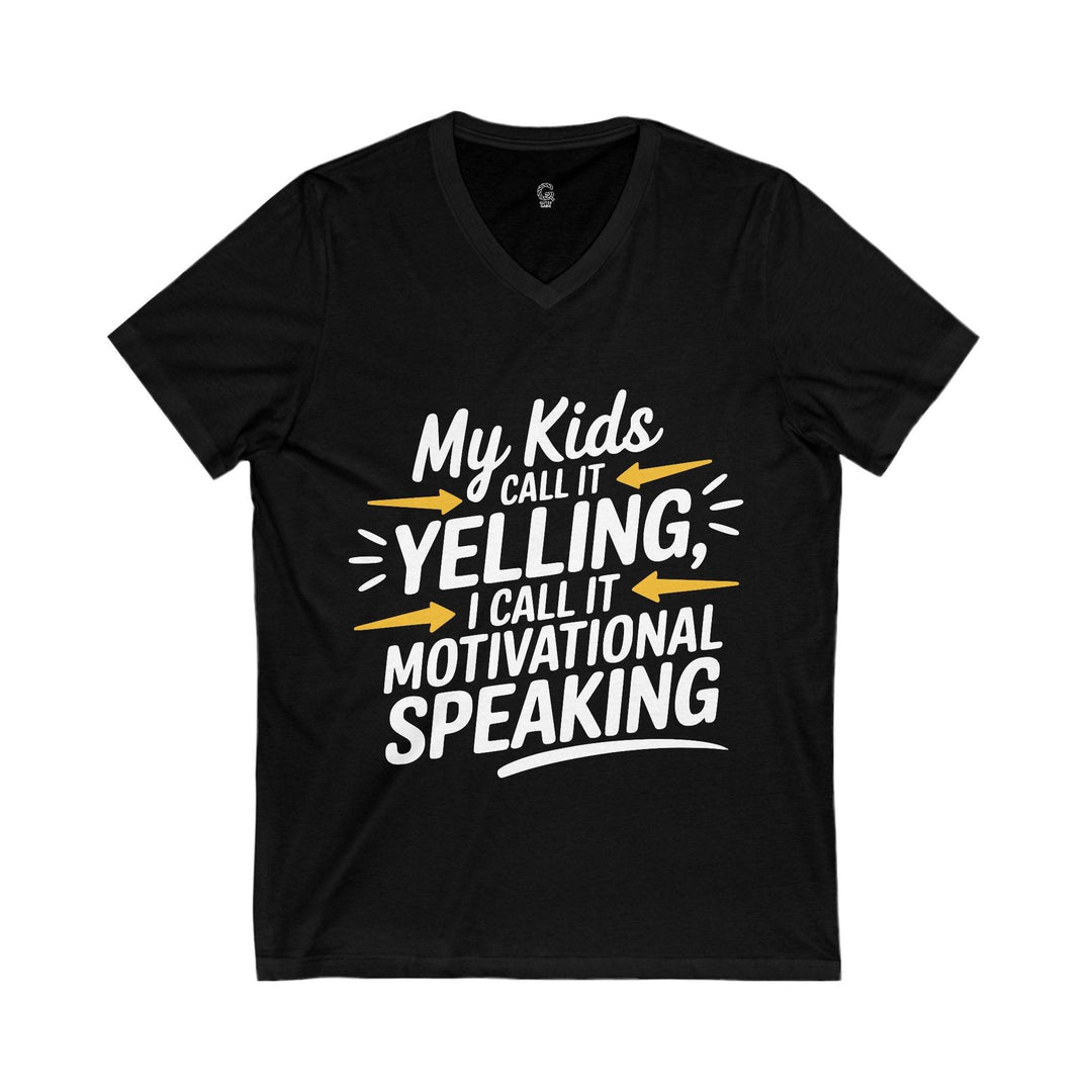 V-Neck Edgy Parenting Quote Apparel T-Shirt - Gutsy Garb