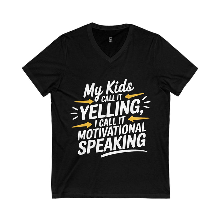 V-Neck Edgy Parenting Quote Apparel T-Shirt - Gutsy Garb