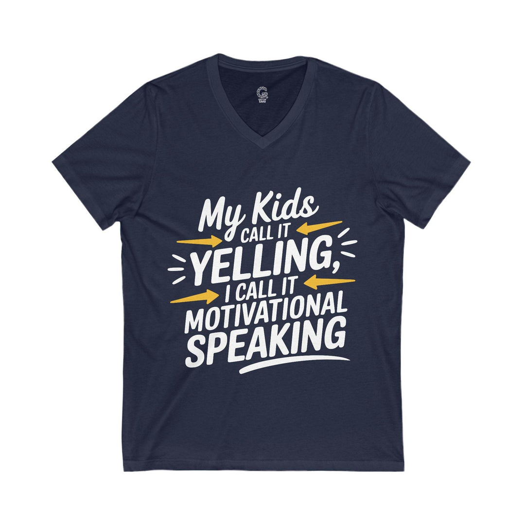 V-Neck Edgy Parenting Quote Apparel T-Shirt - Gutsy Garb