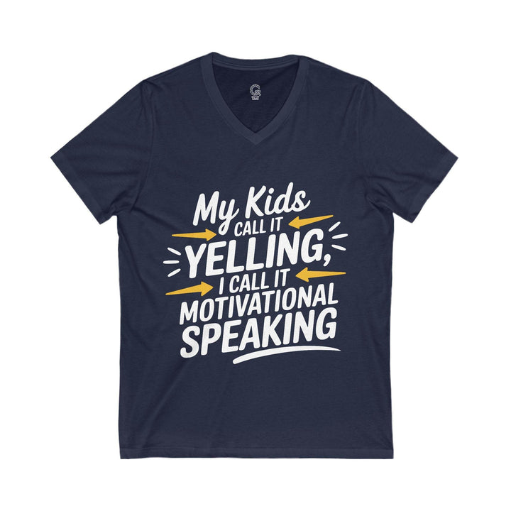 V-Neck Edgy Parenting Quote Apparel T-Shirt - Gutsy Garb