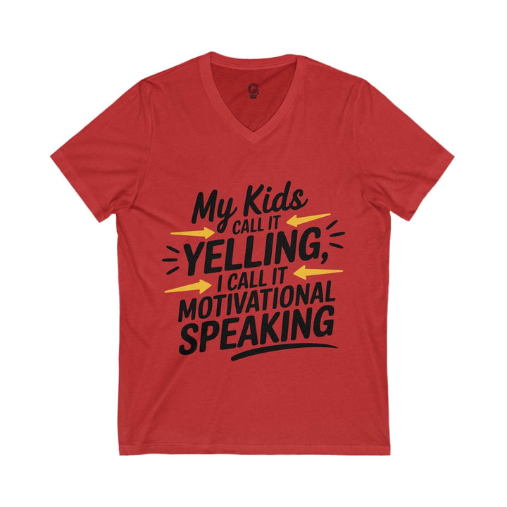 V-Neck Edgy Parenting Quote Apparel T-Shirt - Gutsy Garb