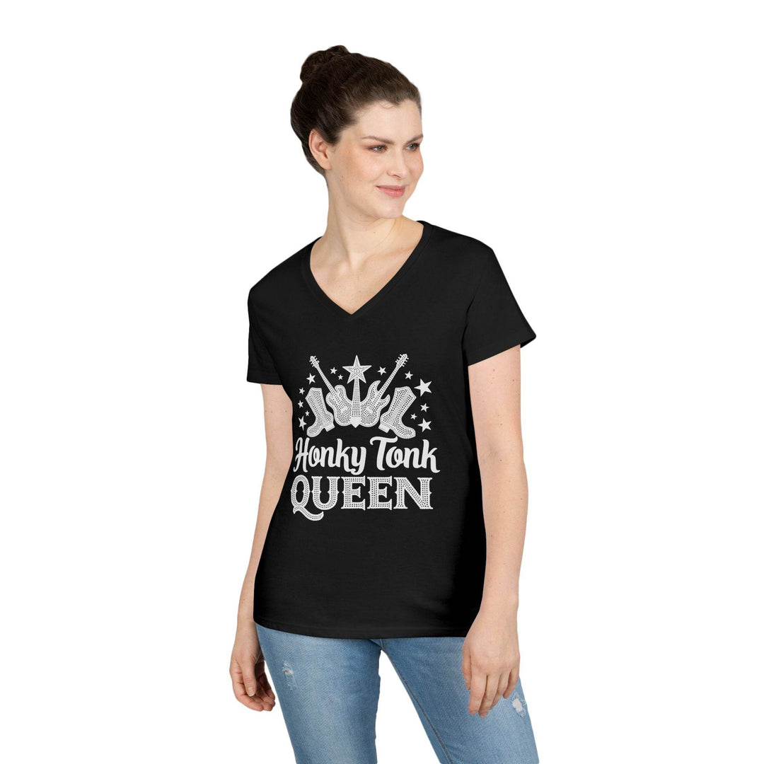 V-Neck Country Music T-Shirt for Women - Gutsy Garb