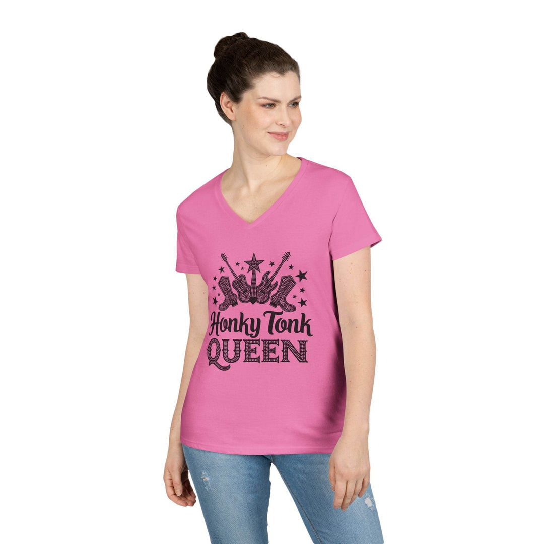 V-Neck Country Music T-Shirt for Women - Gutsy Garb