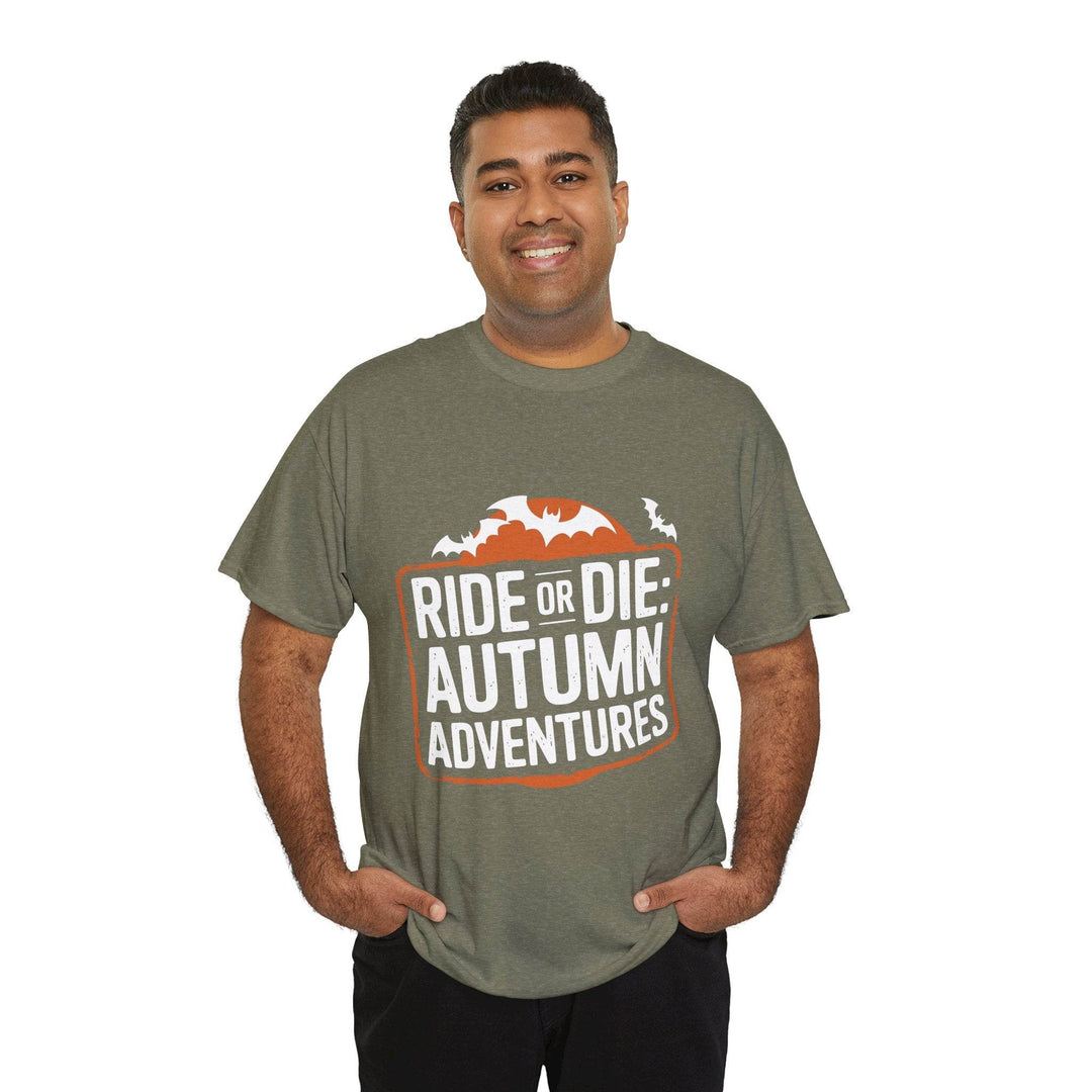 Fall Outing Graphic Tee - Autumn Adventure Shirt - Gutsy Garb
