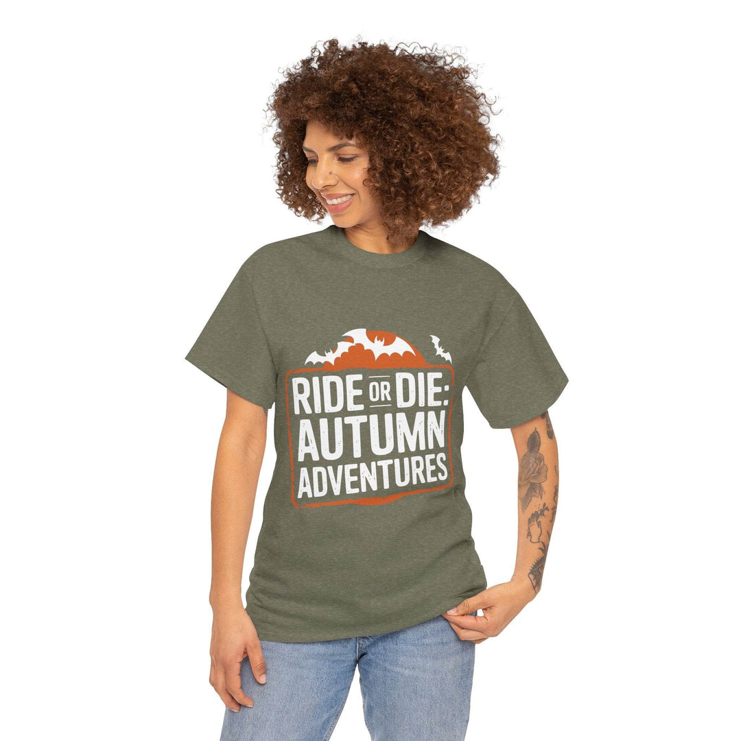 Fall Outing Graphic Tee - Autumn Adventure Shirt - Gutsy Garb