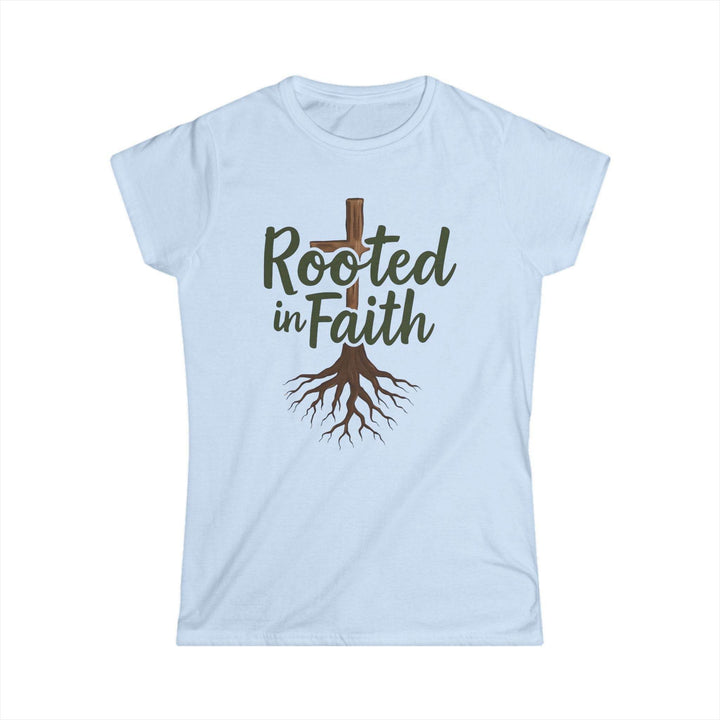 Rooted in Faith Shirt for Women - Soft, Stylish Tee - Gutsy Garb