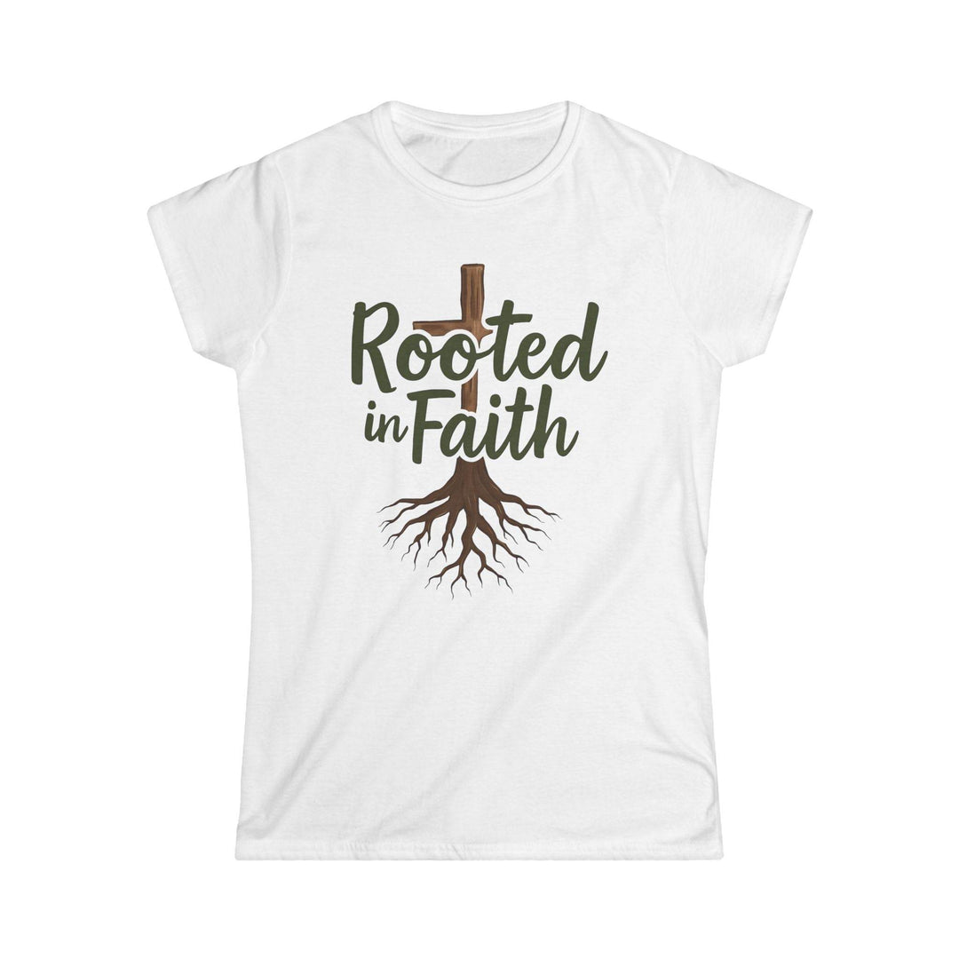 Rooted in Faith Shirt for Women - Soft, Stylish Tee - Gutsy Garb