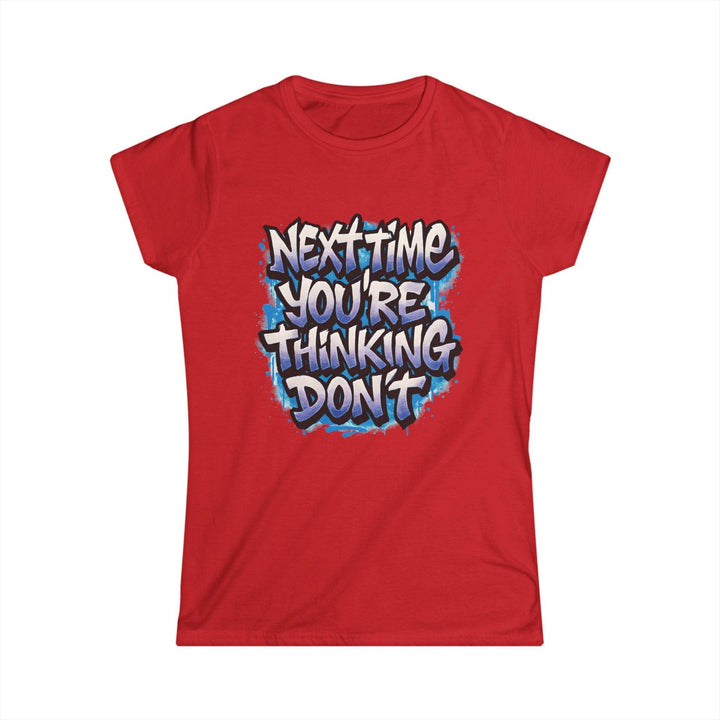 Sarcastic Women's T-Shirt with Bold Graphic - Gutsy Garb