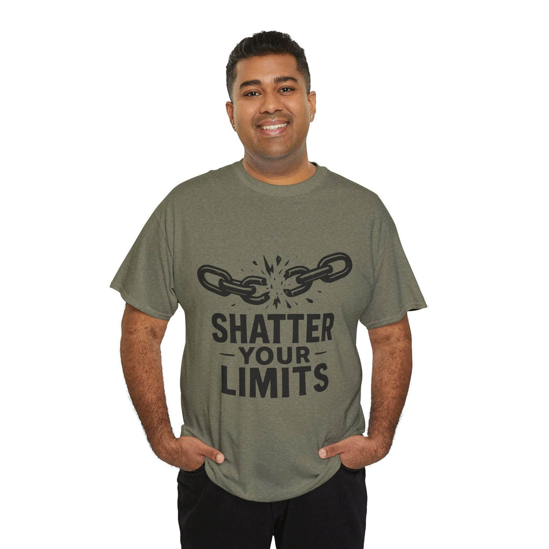 Shatter Your Limits Motivational Shirt - Gutsy Garb